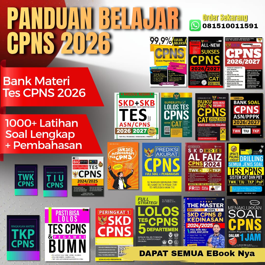 Panduan Belajar CPNS 2026 Lengkap - Pendidikan