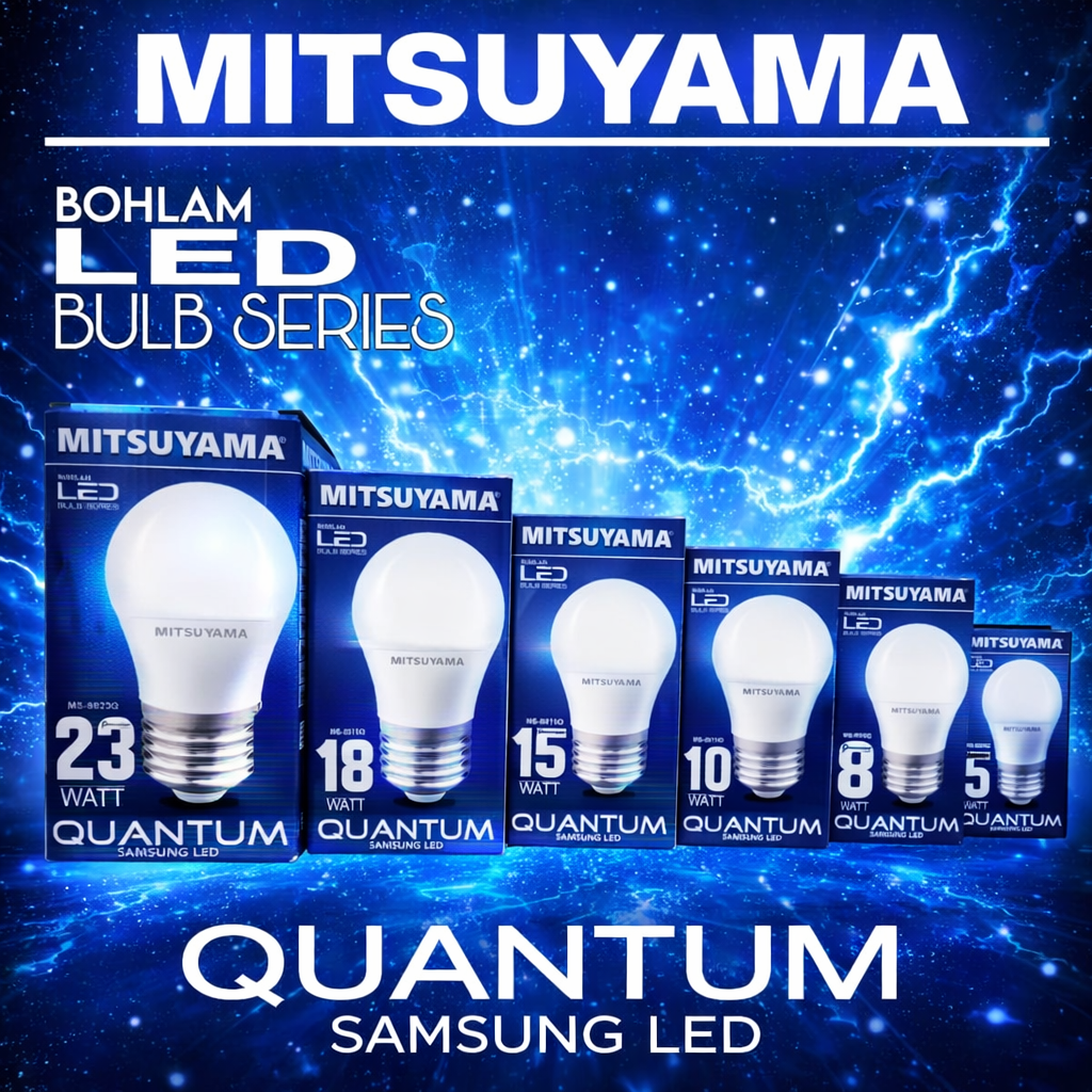 Distributor Resmi Lampu Bohlam LED Mitsuyama Cirebon - Matrial